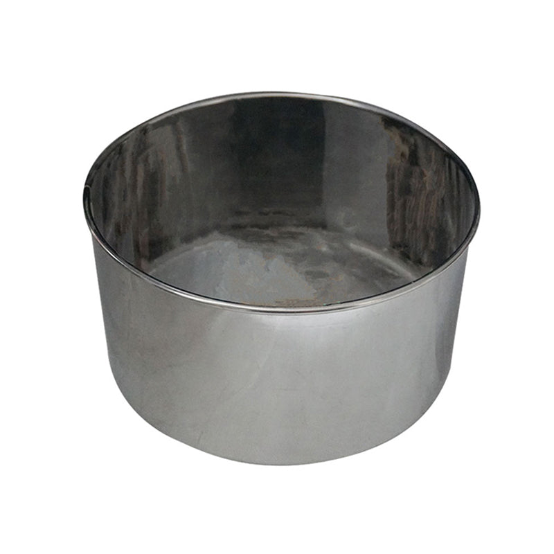 Round Tall Cake Mold 7 X 7 X 4 Inch Stainless Steel