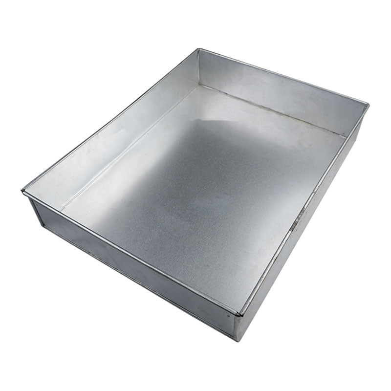 Rectangle Cake & Brownies Baking Tray Galvanized Steel 12 X 18 Inch