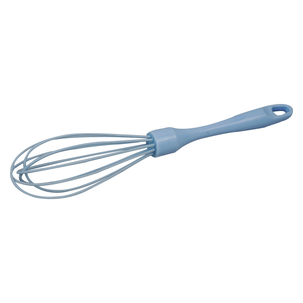 Silicone Coating Hand Whisk Egg Beater Plastic Handle