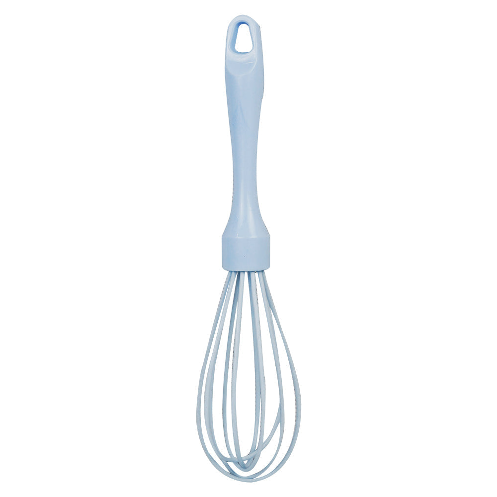 Silicone Coating Hand Whisk Egg Beater Plastic Handle