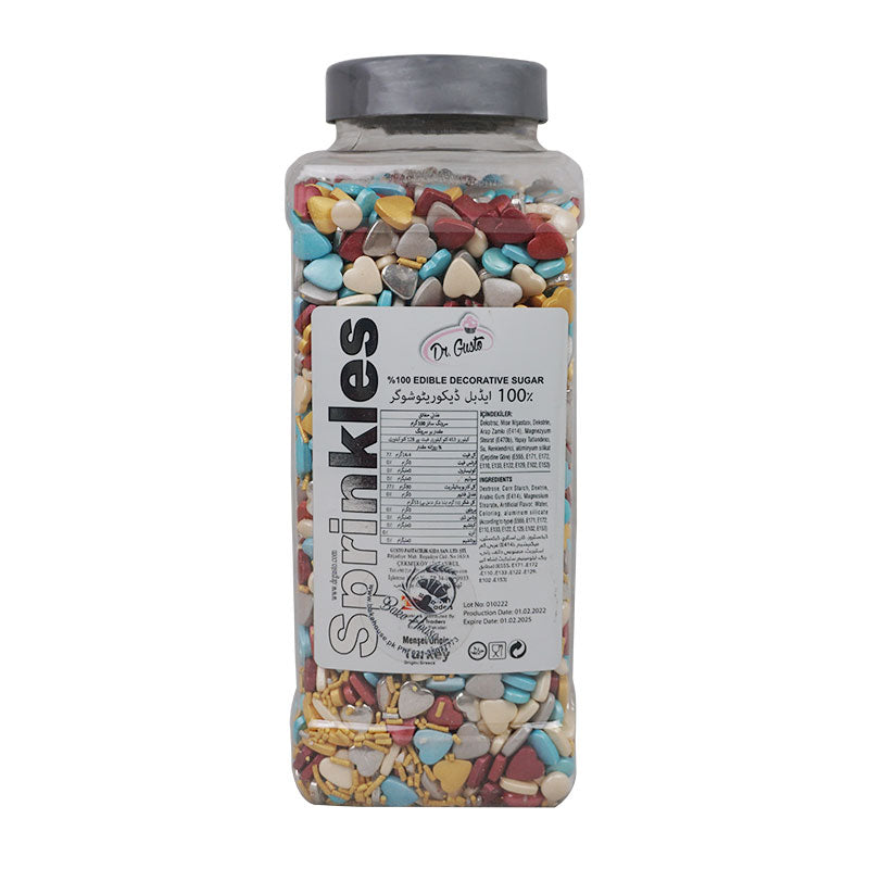 Dr. Gusto Edible Decorative Sugar Sprinkles 1000g (Design 20)