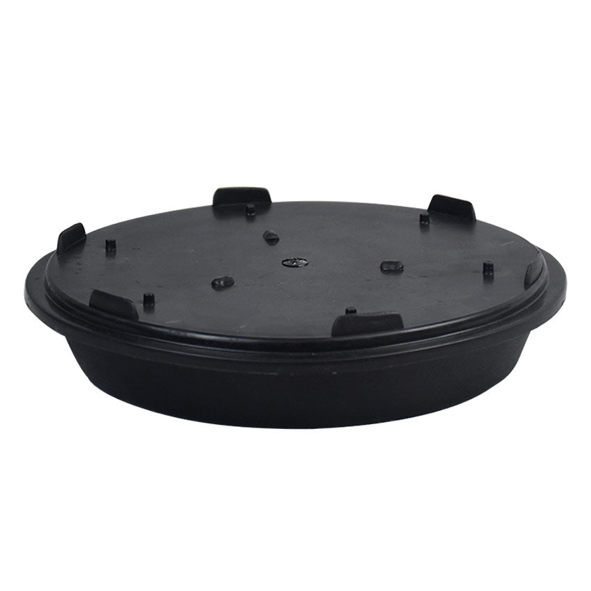 Pizza Pan Non Stick Iron 9 Inch with Plastic Lid