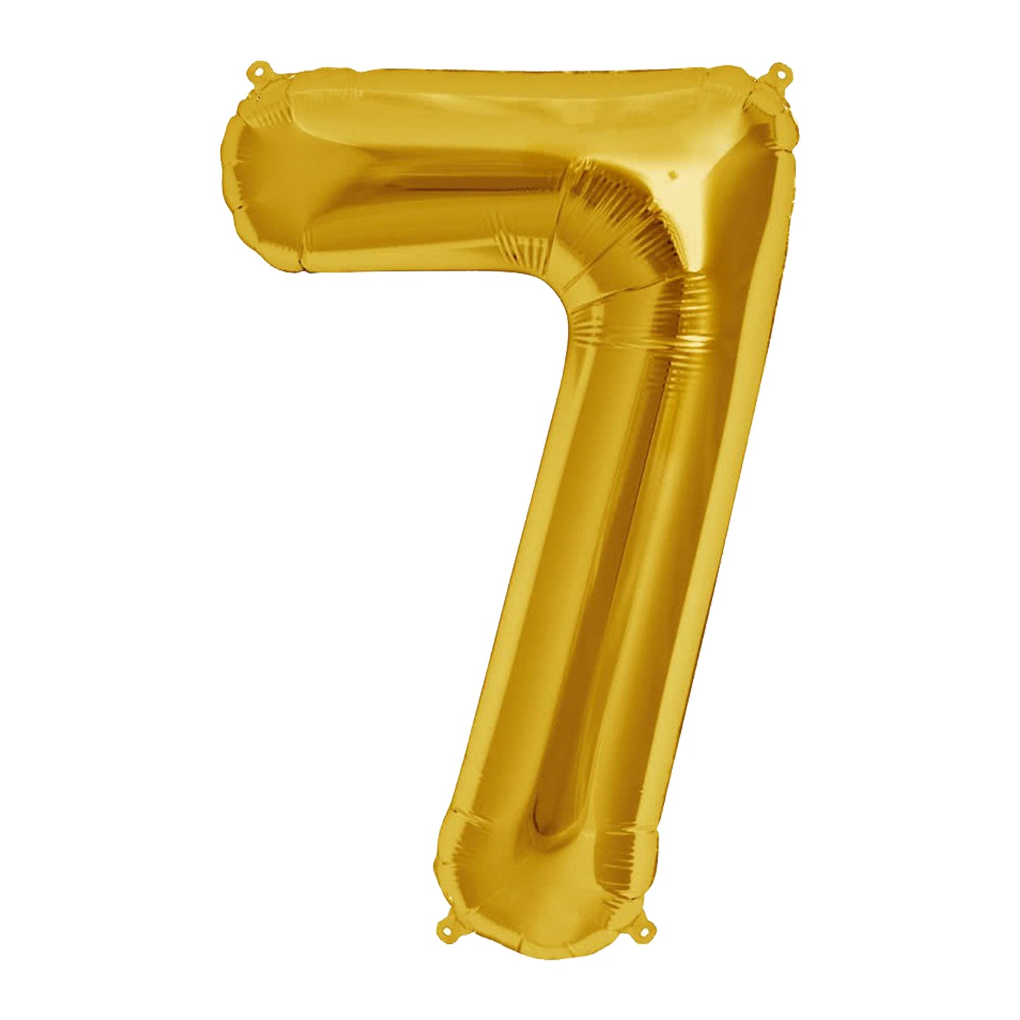 16 Inch Golden Number 7 Foil Balloon for Party Decoration