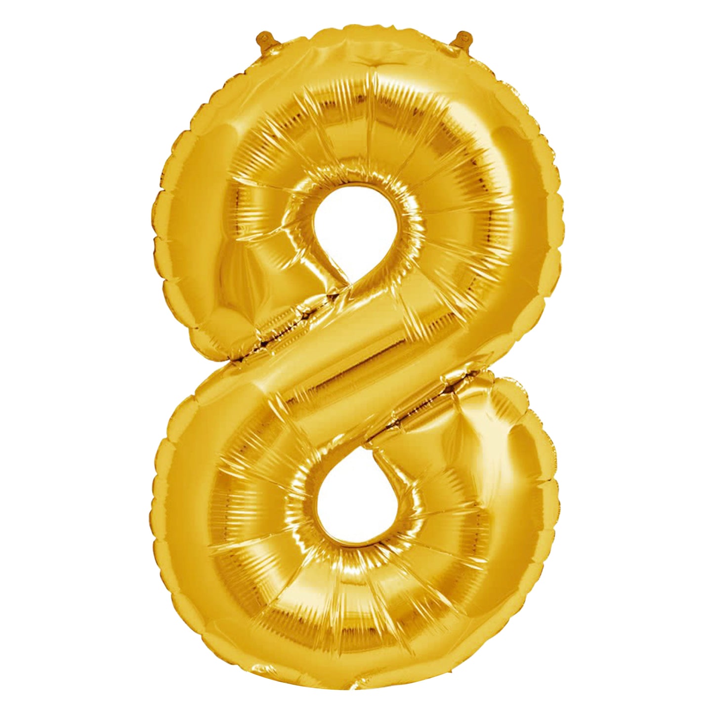 16 Inch Golden Number 8 Foil Balloon for Party Decoration