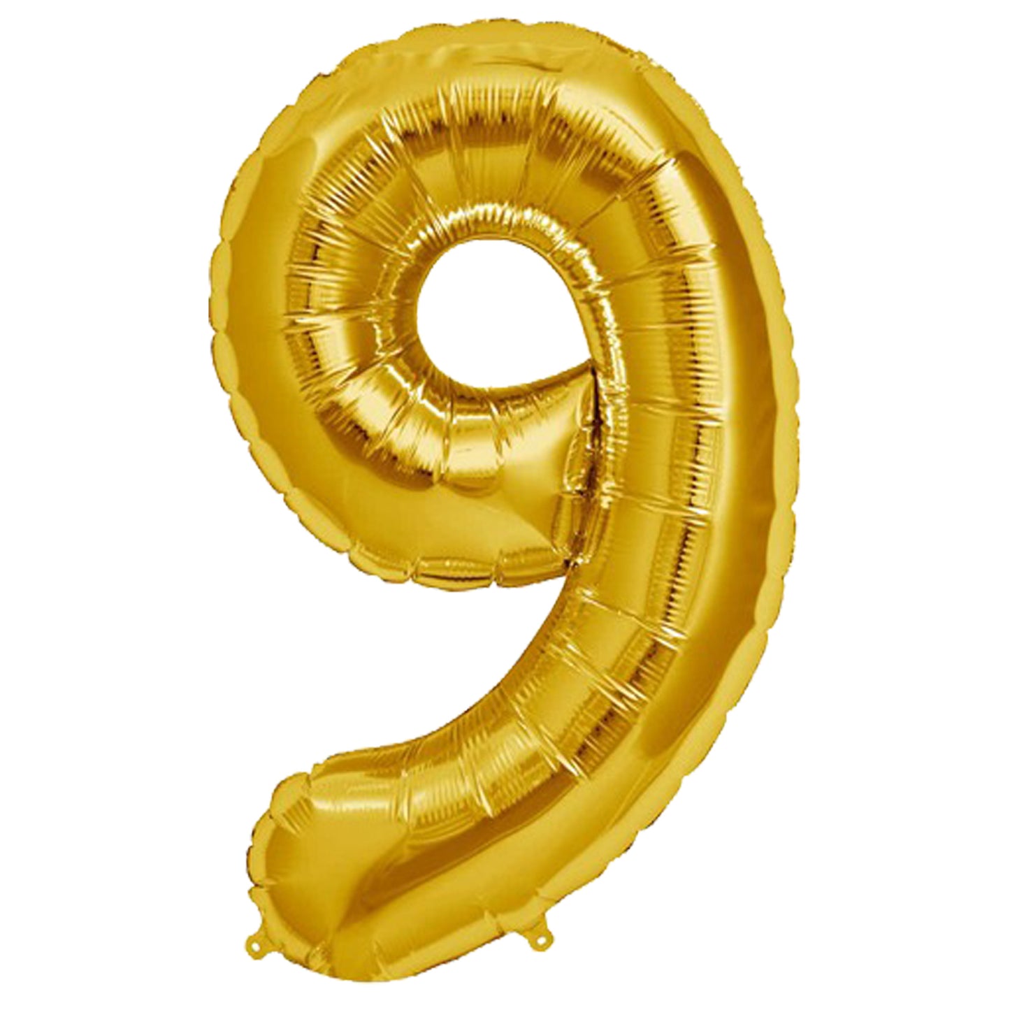 16 Inch Golden Number 9 Foil Balloon for Party Decoration