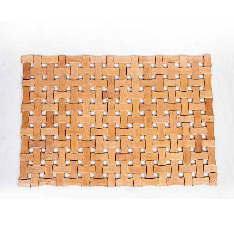 Heat Resistant Bamboo Table Mat For Hot Pots 44 x 30cm