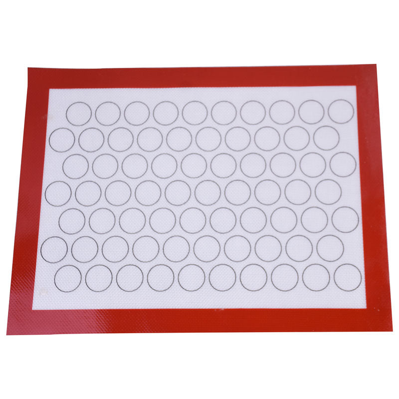 Non Stick Silicone Baking Mat Sheet with 70 Circles Pattern for Macarons