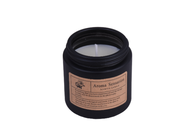 Delicate Aroma Sensation Scented Candle With Glass Jar 6.5 cm