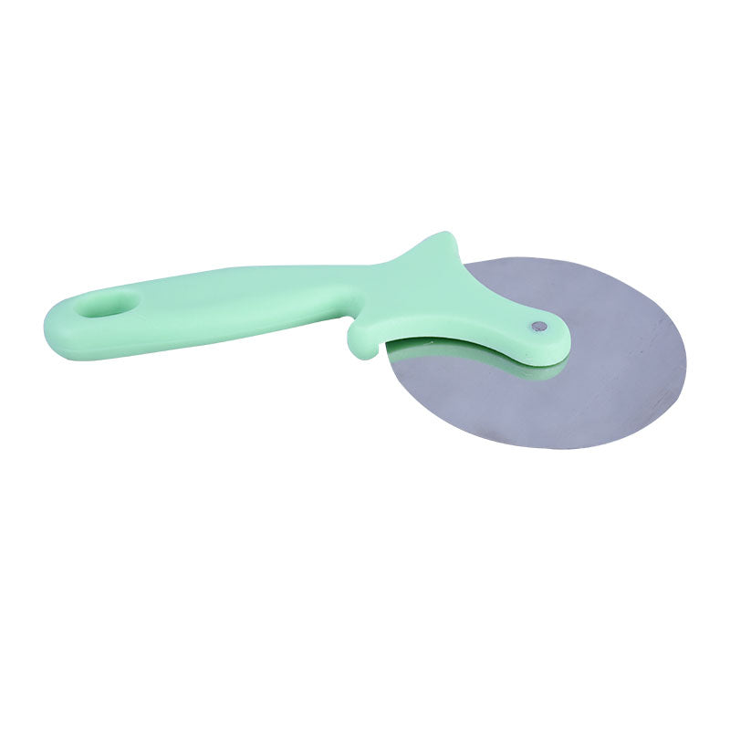 10cm Stainless Steel Pizza Cutter With Plastic Handle