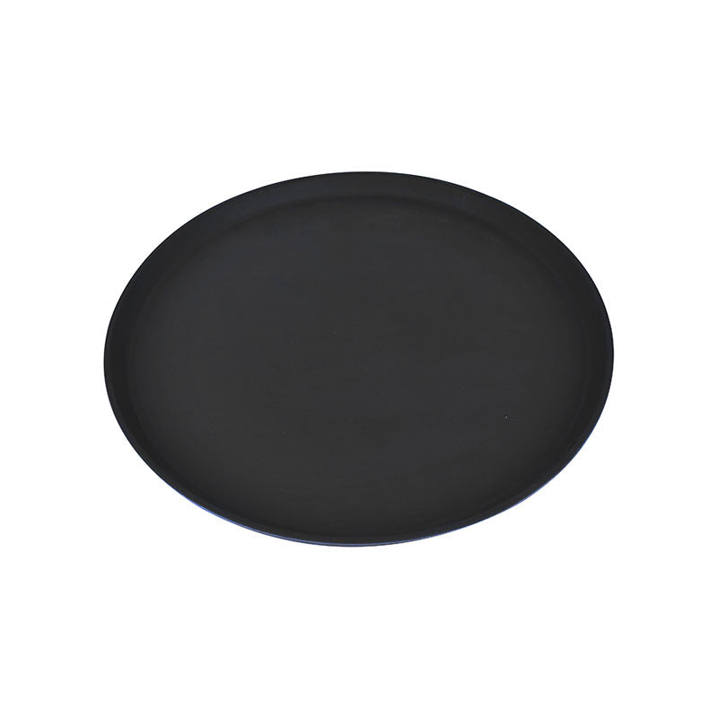 Round Fiberglass Non-Slip Serving Tray 14 Inch