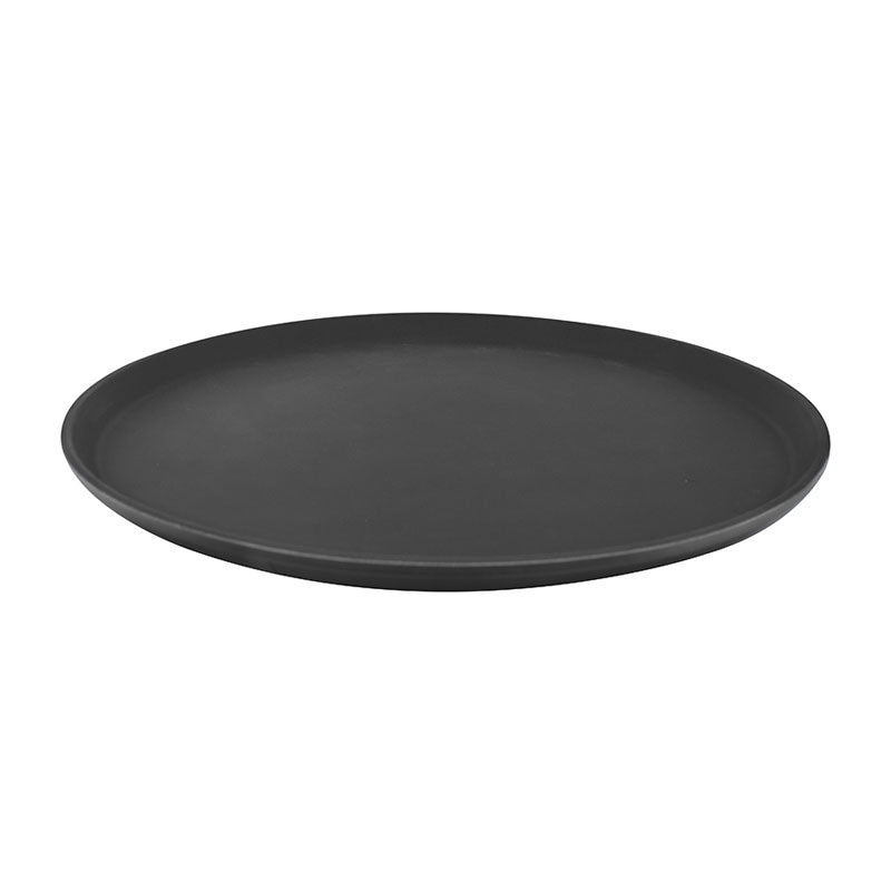 Round Fiberglass Non-Slip Serving Tray 16 Inch