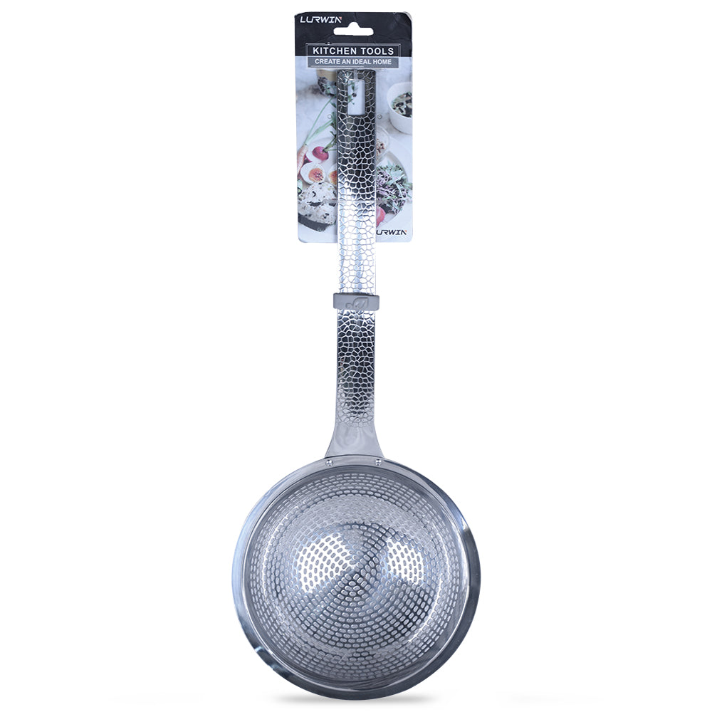 Lurwin Stainless Steel Frying Skimmer Strainer 45.5cm