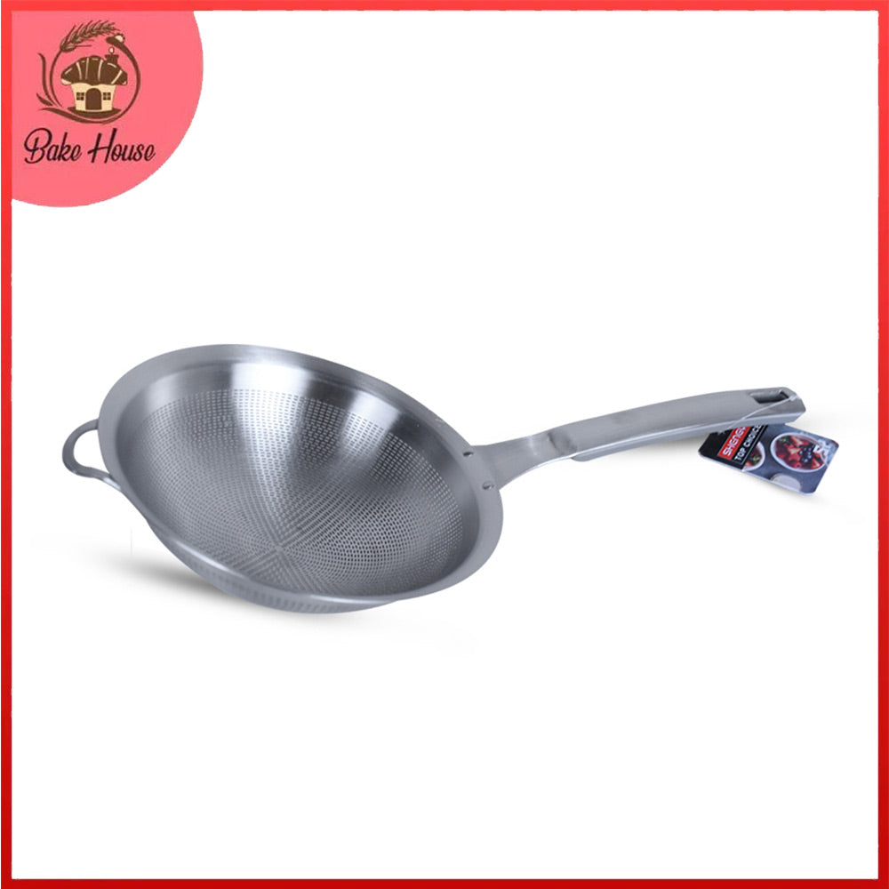 Shengya Stainless Steel Frying Skimmer Strainer 30.5cm