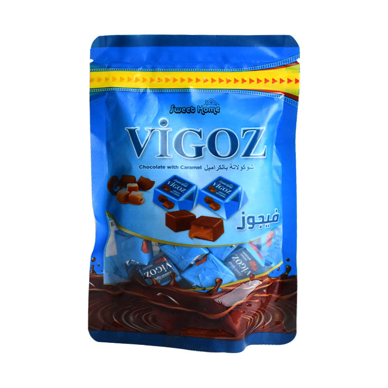 Vigoz Chocolate With Caramel 150g