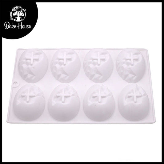 Diamond Cracked Easter Egg Silicone Mold