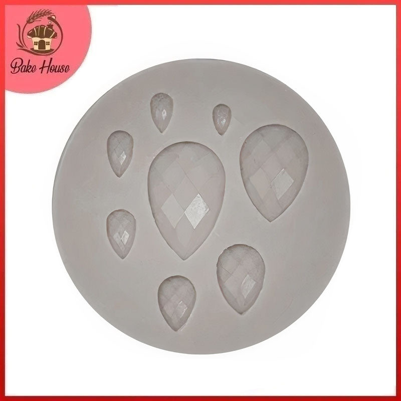 Diamond Shape Silicone Mold 8 Cavity