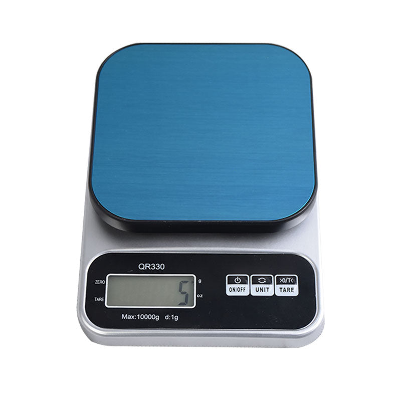 Digital Kitchen Scale (QR330) Weighs Max 10kg, Measures in 2 Units (gm & oz)