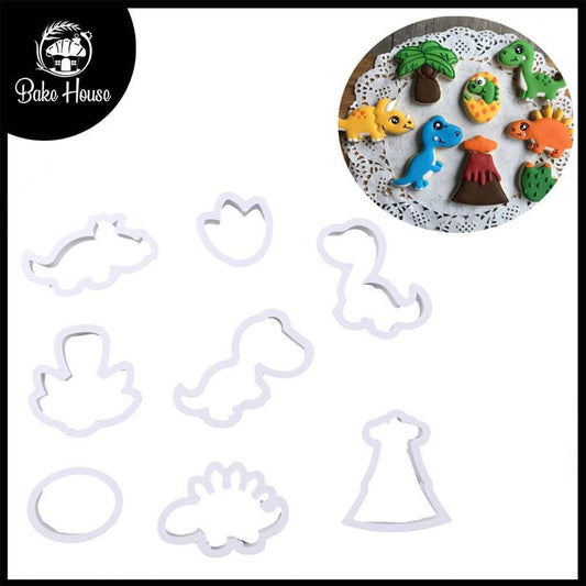 Dinosaur Theme Cutter 8Pcs Set