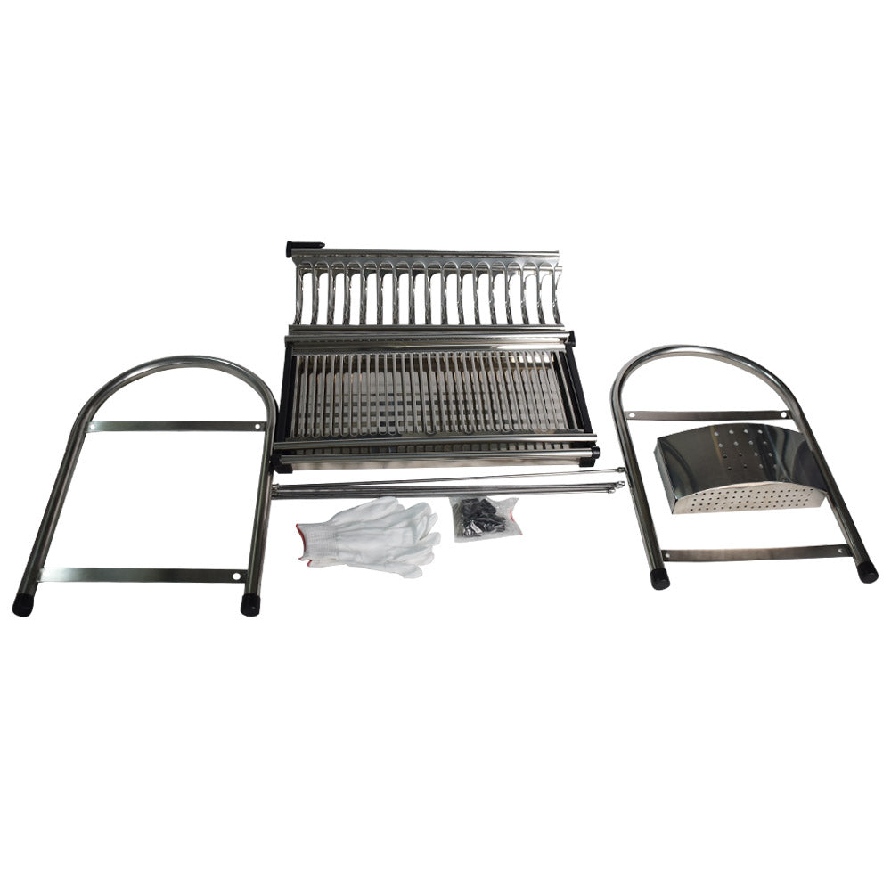 Dishes Rack Stainless Steel Complete Set