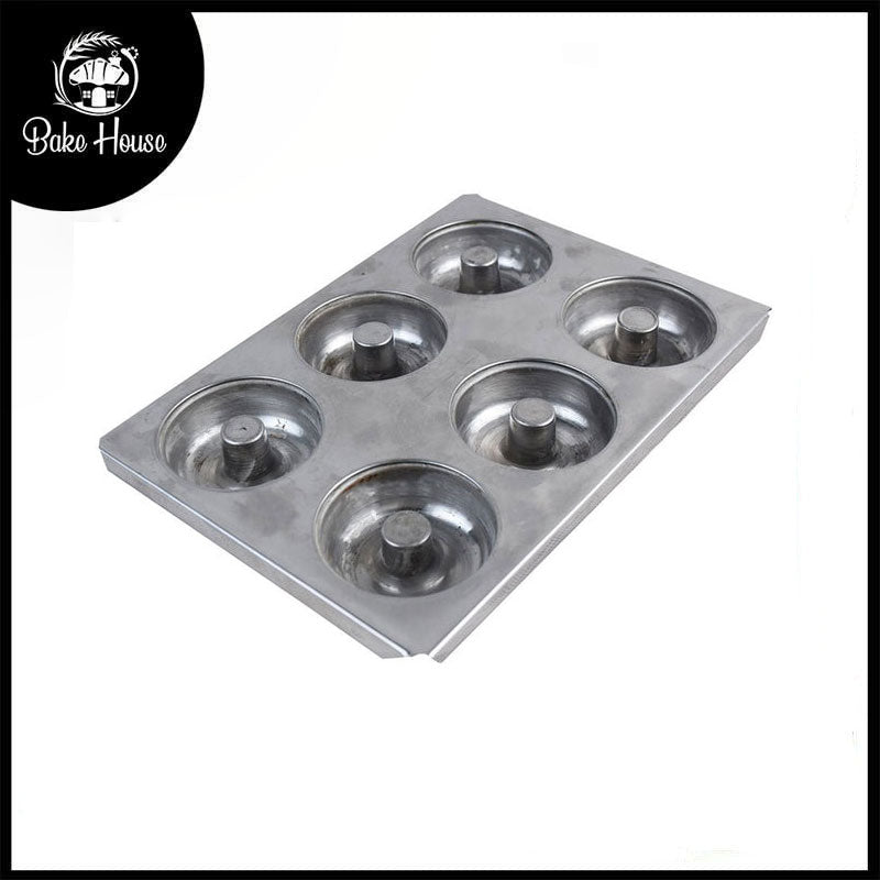 Donut Baking Tray Heavy 6 Cavity