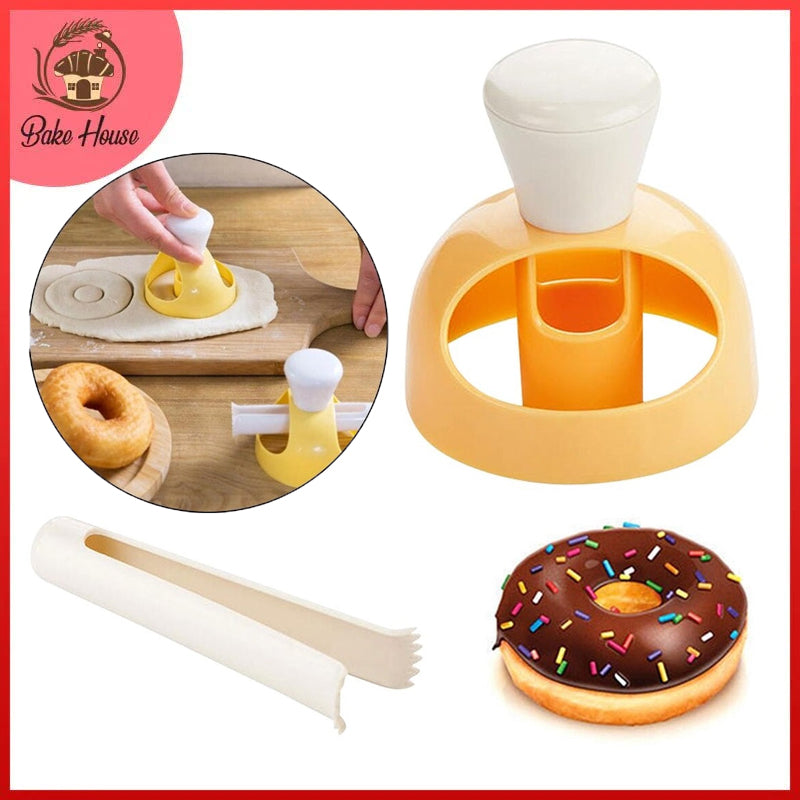 Donut Cutter Plastic With Tong