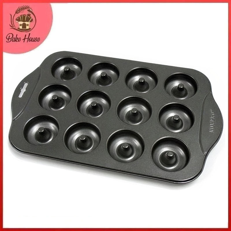 Donut Making Tray Non Stick 12 Cavity