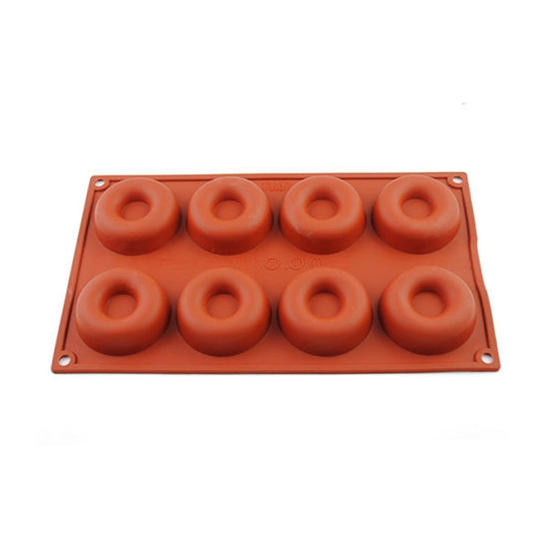 Donut Shape Silicone Mold (8 Cavity)