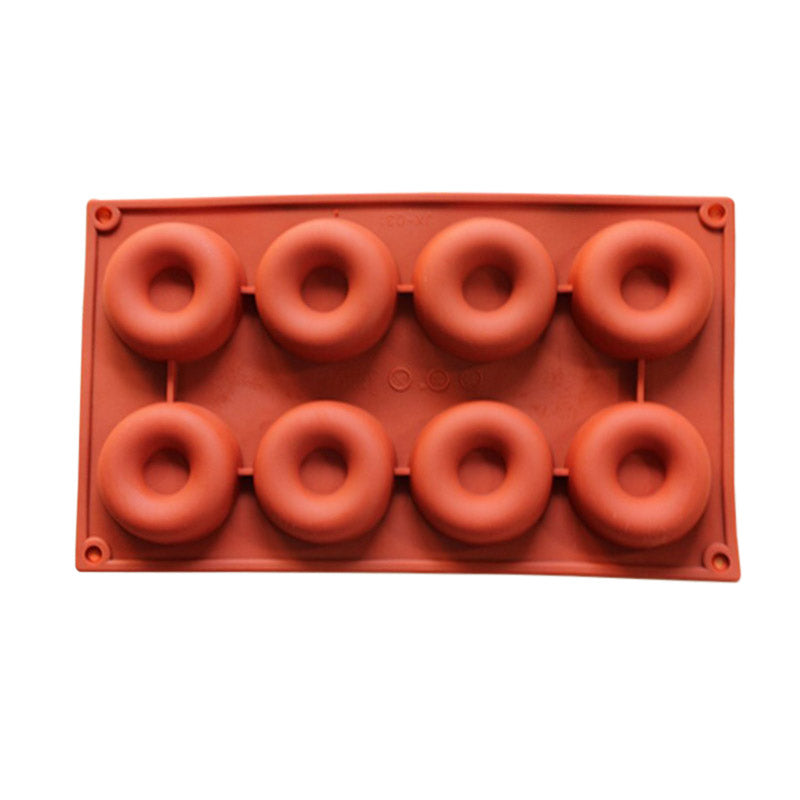 Donut Shape Silicone Mold (8 Cavity)