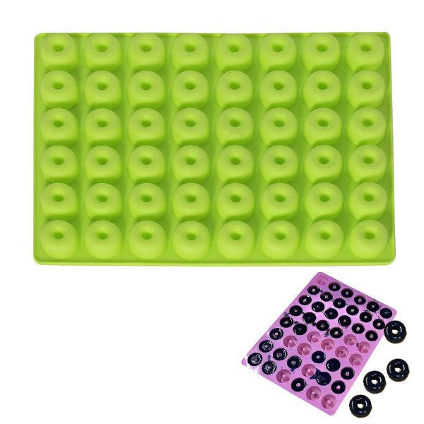 Donut Silicone Mold Small 48 Cavity.