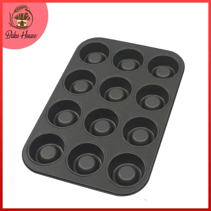 Donut Style Muffin Tray Non Stick 12 Cavity High Quality
