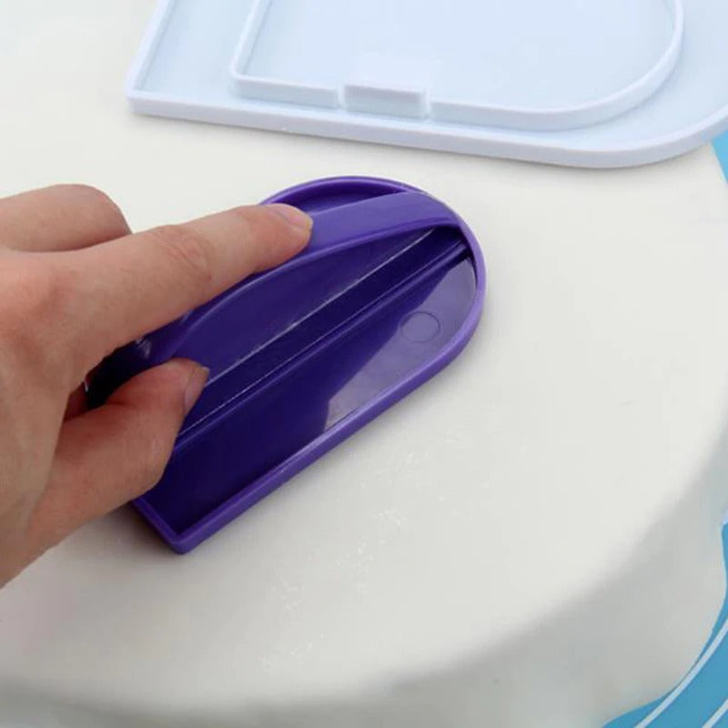 Double Fondant Cake Smoother Plastic