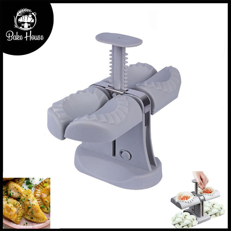 Double Head Hand Press Dumpling Pierogi Folding Mold