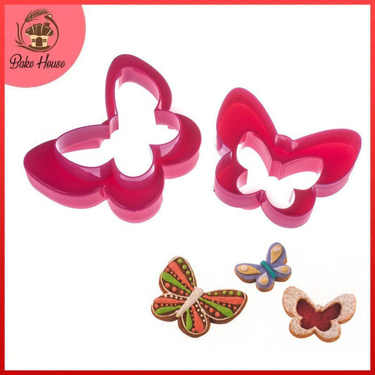 Double Sided Butterfly Cutter 2Pcs Set