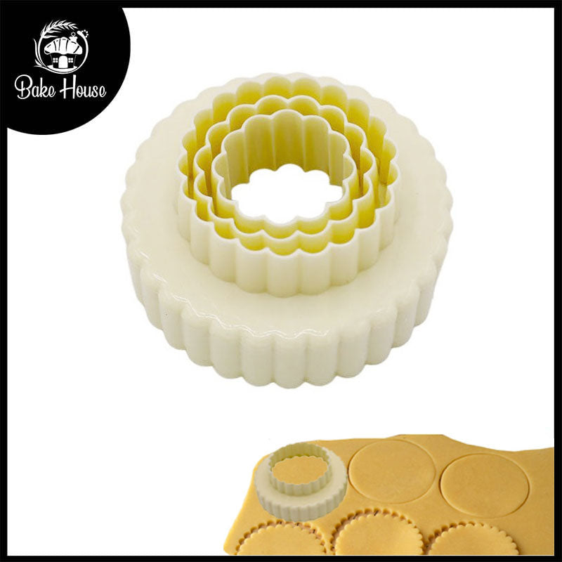 Double Sided Round Patties & Cookie Cutter Plastic 3Pcs Set