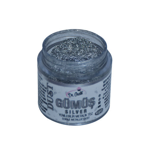 Dr. Gusto Edible Metallic Silver Dust 4g