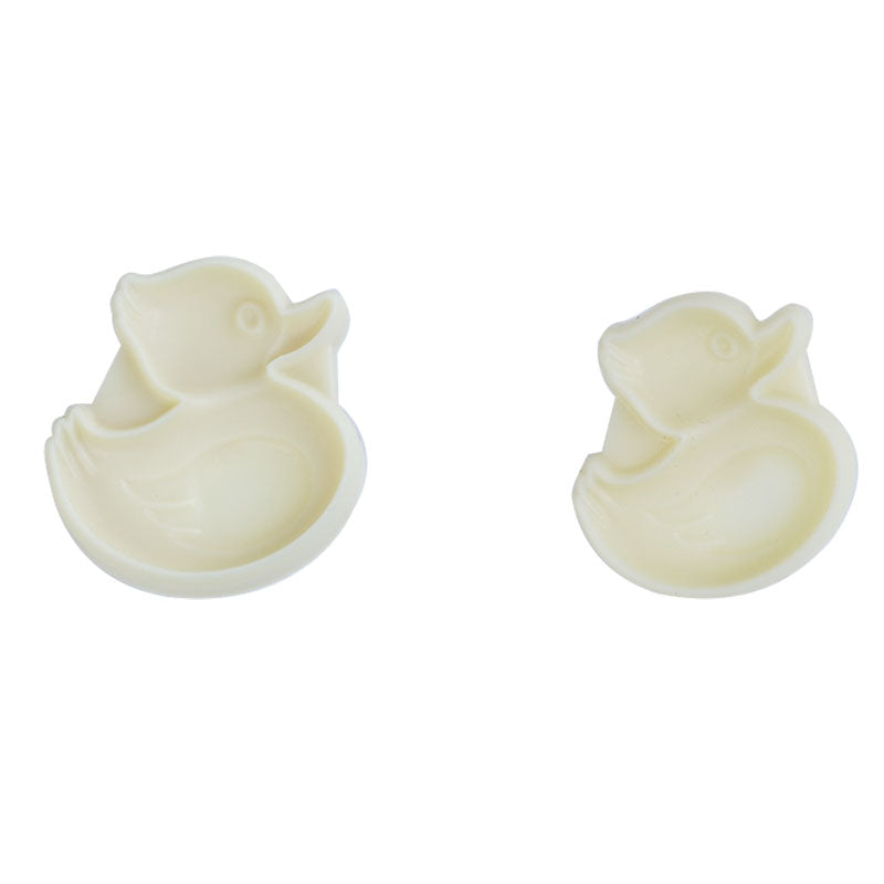 Duck Fondant & Cookie Plastic Cutter 2Pcs Set