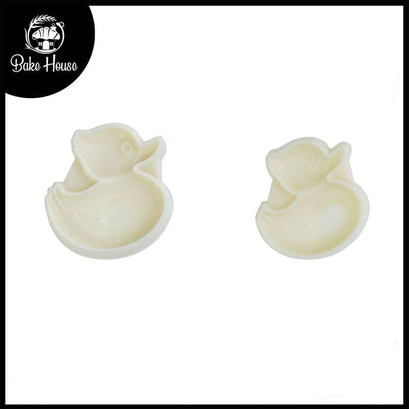 Duck Fondant & Cookie Plastic Cutter 2Pcs Set