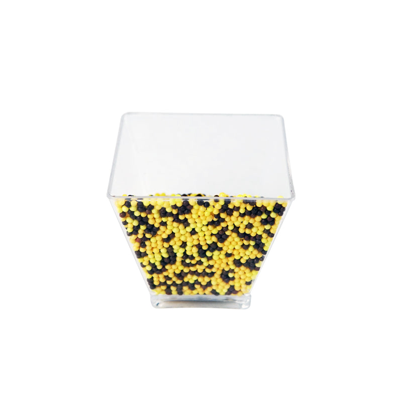 Edible Cake Decorating Pearls Black and Yellow 30g Pack