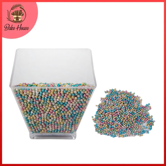Edible Cake Decorating Pearls Color Full 30g Pack (Mini)