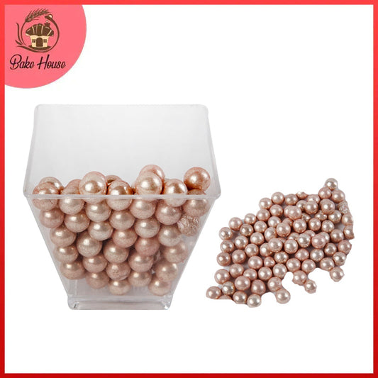 Edible Cake Decorating Pearls Metal 30g Pack (Large)