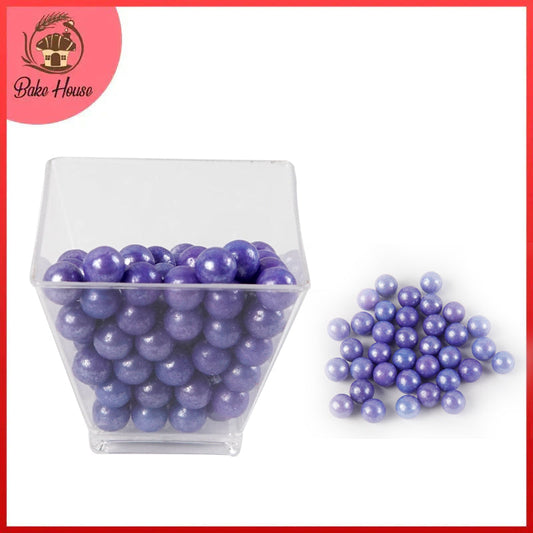 Edible Cake Decorating Pearls Purple 30g Pack