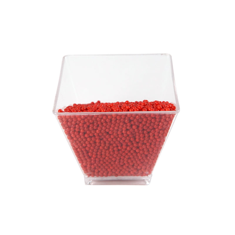 Edible Cake Decorating Pearls Red 30g Pack
