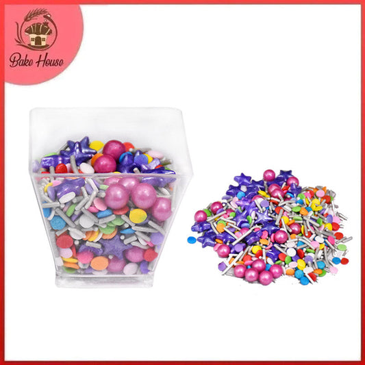 Edible Cake Decorating Sprinkle Colorful 30g Pack (Design 24)