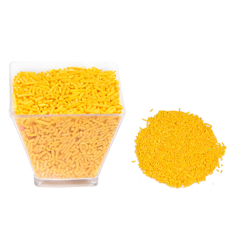 Edible Cake Decorating Vermicelli 1Kg Pack (Yellow)