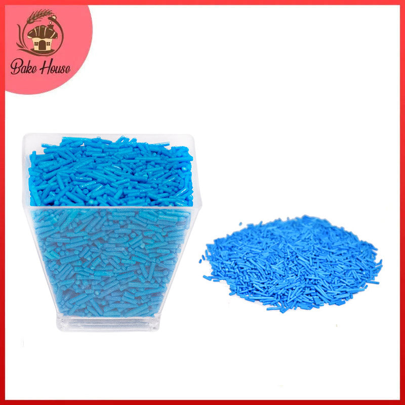 Edible Cake Decorating Vermicelli 1kg Pack (Blue)