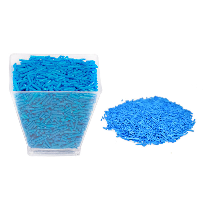 Edible Cake Decorating Vermicelli 200g Pack (Blue)