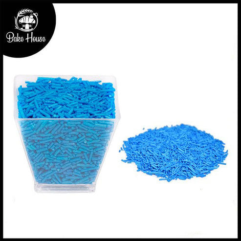 Edible Cake Decorating Vermicelli 200g Pack (Blue)