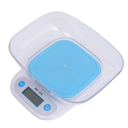 Electronic Kitchen Weight Scale With Plastic Bowl (SH-125)