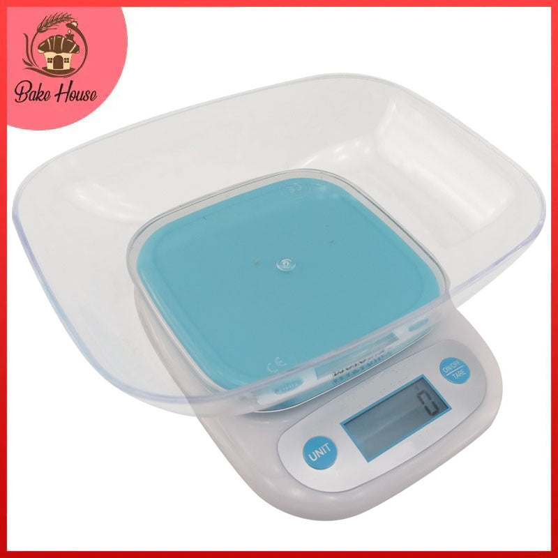 Electronic Kitchen Weight Scale With Plastic Bowl (SH-125)