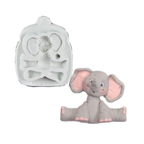 Elephant shop fondant mold